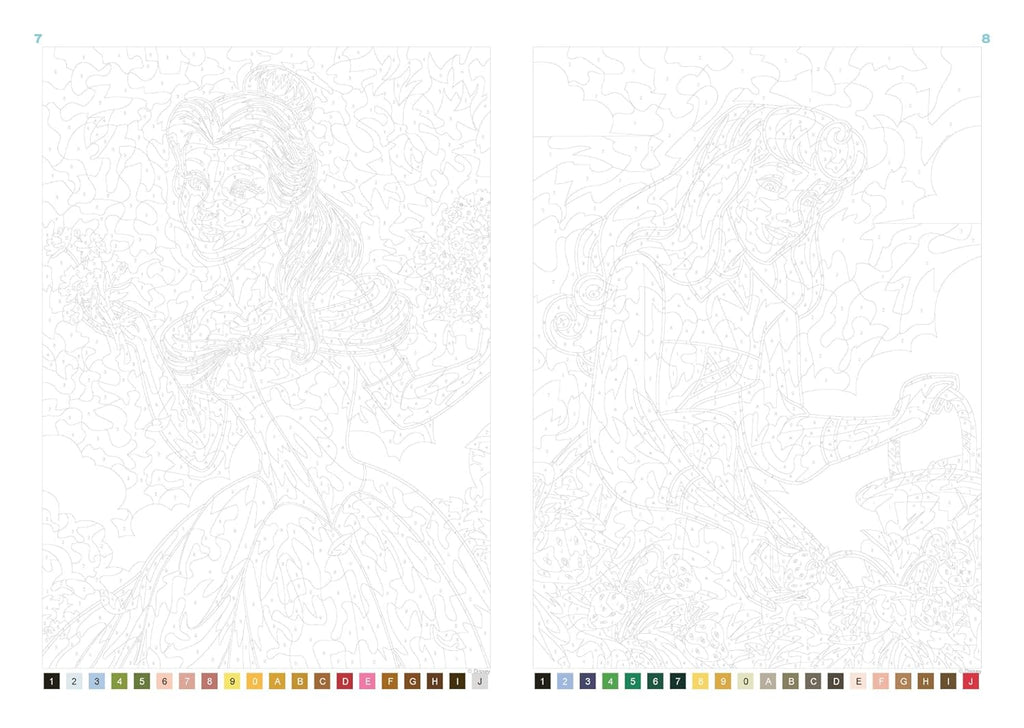 COLORIAGES MYSTÈRES DISNEY - SAISONS (LIVRE DE COLORIAGE PAR NUMÉROS)