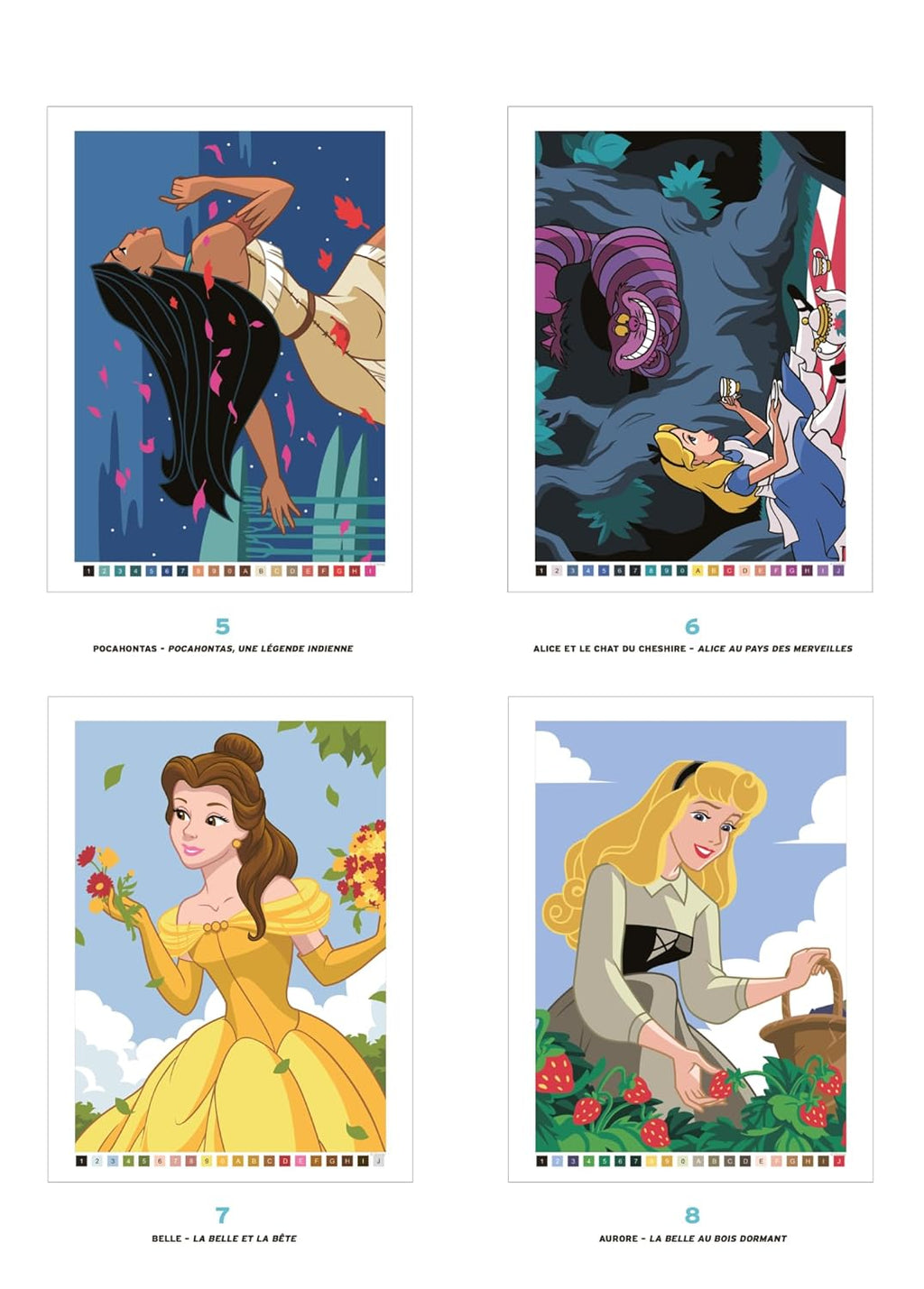 COLORIAGES MYSTÈRES DISNEY - SAISONS (LIVRE DE COLORIAGE PAR NUMÉROS)