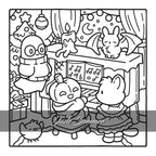 COLORIAGES QUI FONT TROP PEUR POUR ADULTES (COSY COLO) - NOËL SPOOKY - JADE SUMMER (LIVRE DE COLORIAGE)