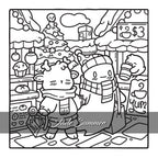 COLORIAGES QUI FONT TROP PEUR POUR ADULTES (COSY COLO) - NOËL SPOOKY - JADE SUMMER (LIVRE DE COLORIAGE)