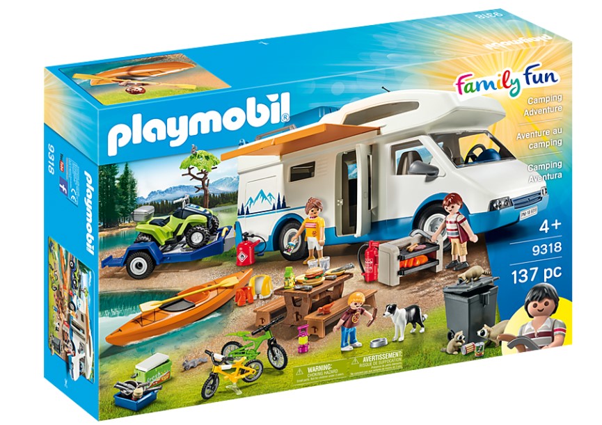 *25 PLAYMOBIL FAMILY FUN - AVENTURE AU CAMPING #9318