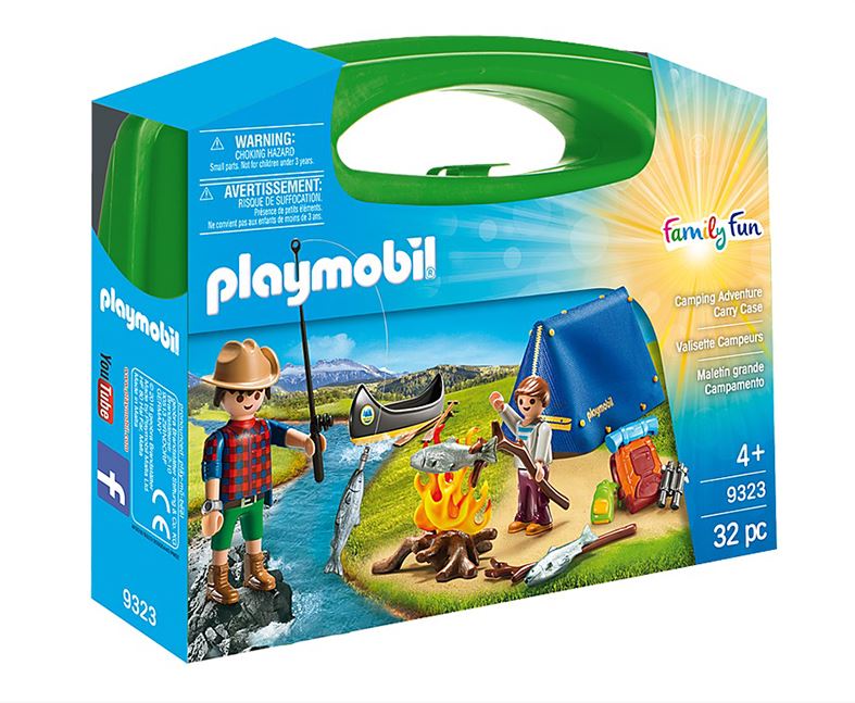 PLAYMOBIL FAMILY FUN - VALISETTE CAMPEURS #9323