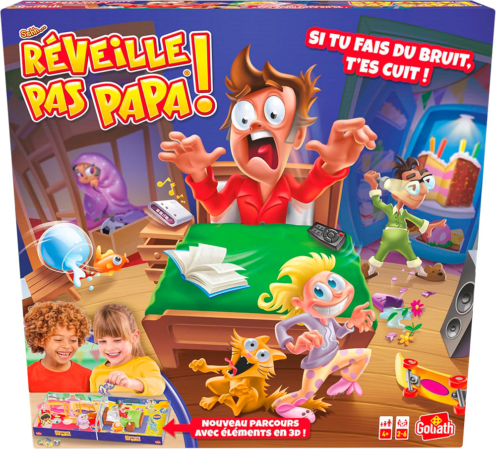 JEU NE RÉVEILLEZ PAS PAPA - Version multilingue
