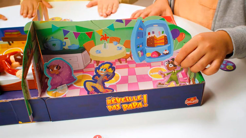 JEU NE RÉVEILLEZ PAS PAPA - Version multilingue