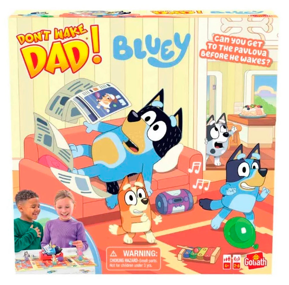 JEU RÉVEILLE PAS PAPA! BLUEY - Version française
