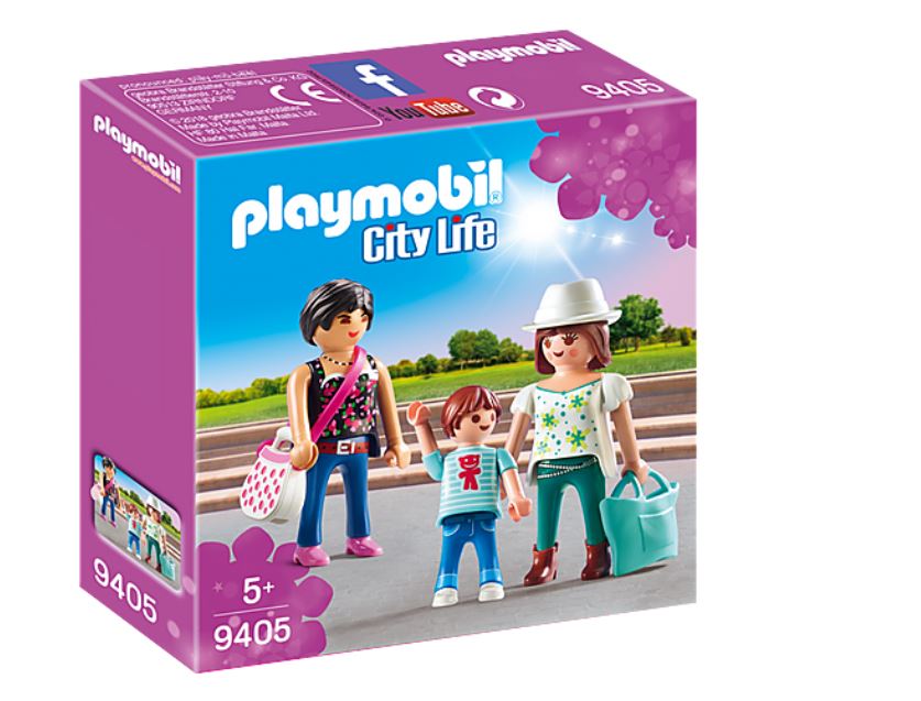 PLAYMOBIL CITY LIFE - FEMMES AVEC ENFANTS #9405
