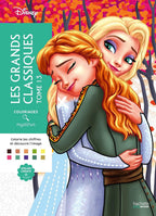 COLORIAGES MYSTÈRES DISNEY - LES GRANDS CLASSIQUES TOME 13 (LIVRE DE COLORIAGE PAR NUMÉROS)