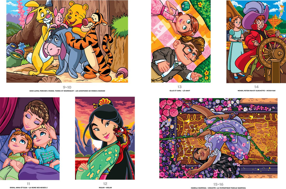 COLORIAGES MYSTÈRES DISNEY - LES GRANDS CLASSIQUES TOME 13 (LIVRE DE COLORIAGE PAR NUMÉROS)