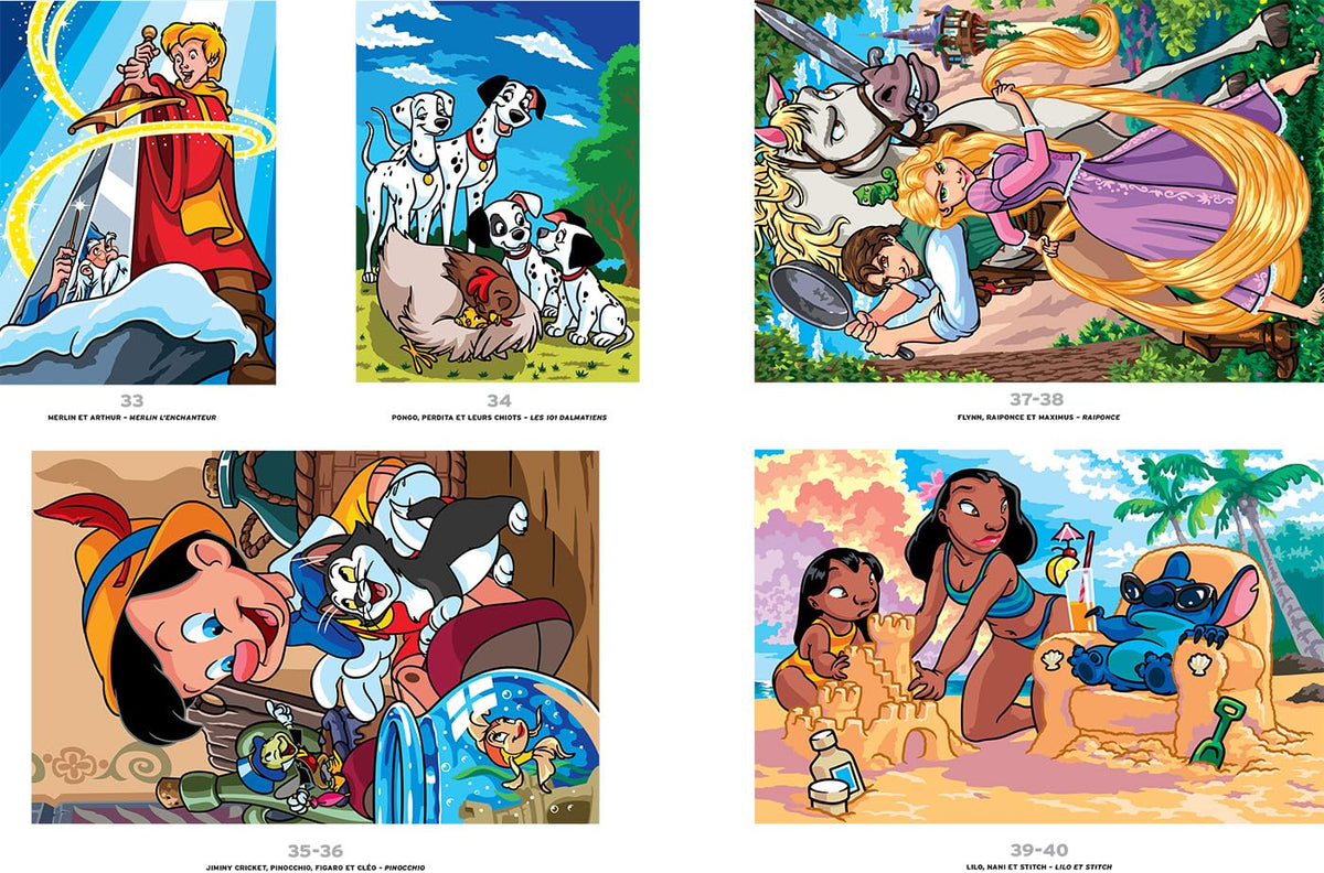 COLORIAGES MYSTÈRES DISNEY - LES GRANDS CLASSIQUES TOME 13 (LIVRE DE COLORIAGE PAR NUMÉROS)
