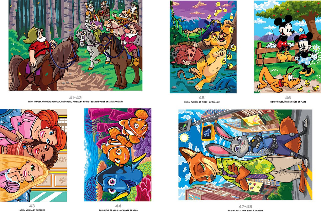 COLORIAGES MYSTÈRES DISNEY - LES GRANDS CLASSIQUES TOME 13 (LIVRE DE COLORIAGE PAR NUMÉROS)