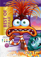 DISNEY MYSTERY COLORING - BEST OF PIXAR (COLOR BY NUMBER BOOK)