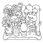 COLORIAGES ZEN ET MIGNONS (COSY COLO) - DOUX PRINTEMPS - SHANDSTUDIO (LIVRE DE COLORIAGE)