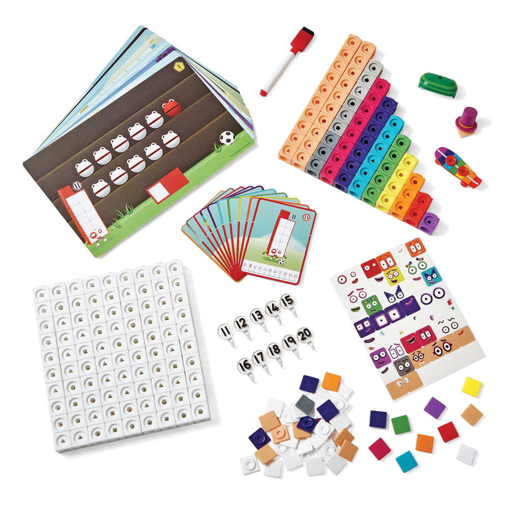 NUMBERBLOCKS MATHLINK CUBES MATHS ACTIVITY SET 11-20