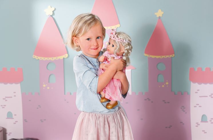 BABY ANNABELL LITTLE - POUPÉE "SWEET PRINCESS" 36 CM