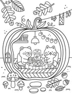 COLORIAGES DOUILLETS ET MIGNONS (COSY COLO) - MA PETITE VILLE - ANGELINA DE SOL (LIVRE DE COLORIAGE AVEC CRAYONS)