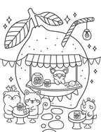 COLORIAGES DOUILLETS ET MIGNONS (COSY COLO) - MES PETITES DOUCEURS - ANGELINA DE SOL (LIVRE DE COLORIAGE AVEC CRAYONS)