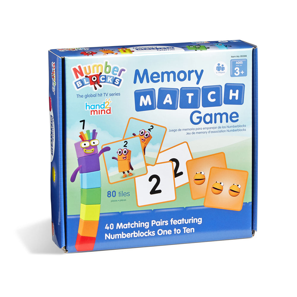*26 NUMBERBLOCKS MEMORY GAME