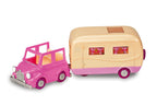 LI'L WOODZEEZ - PINK "HAPPY CAMPER" CAMPING SET