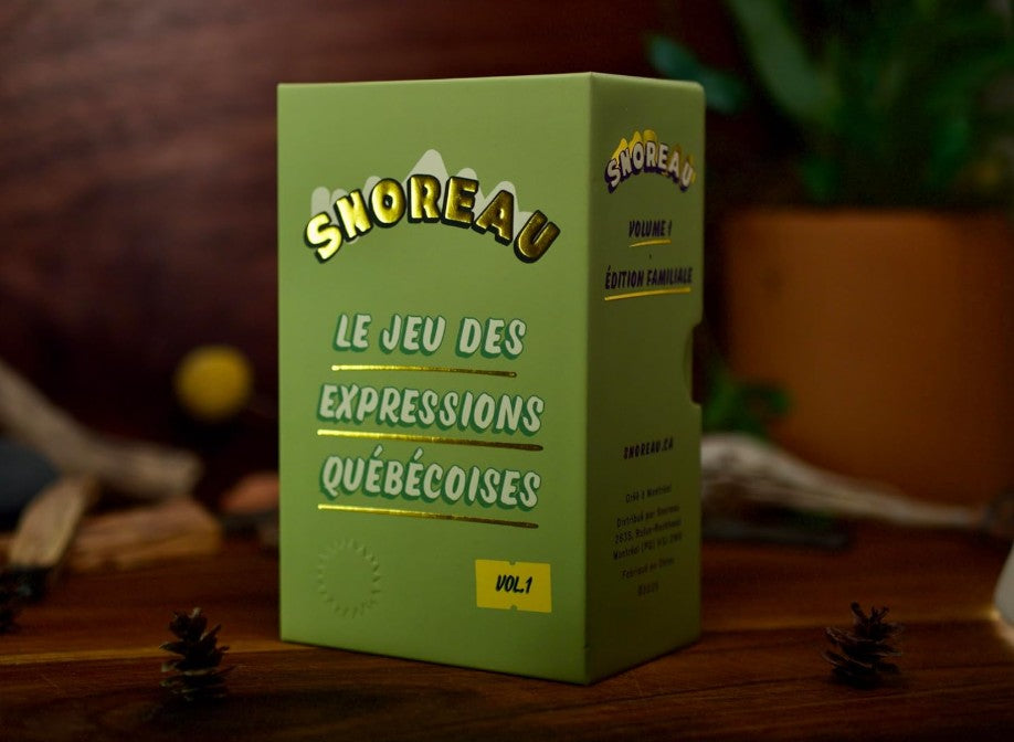 SNOREAU - LE JEU DES EXPRESSIONS QUÉBÉCOISES (VOL1) - Version française