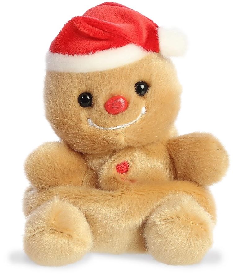 AURORA PLUSH - PALM PALS - GINGERBREAD MAN 5"