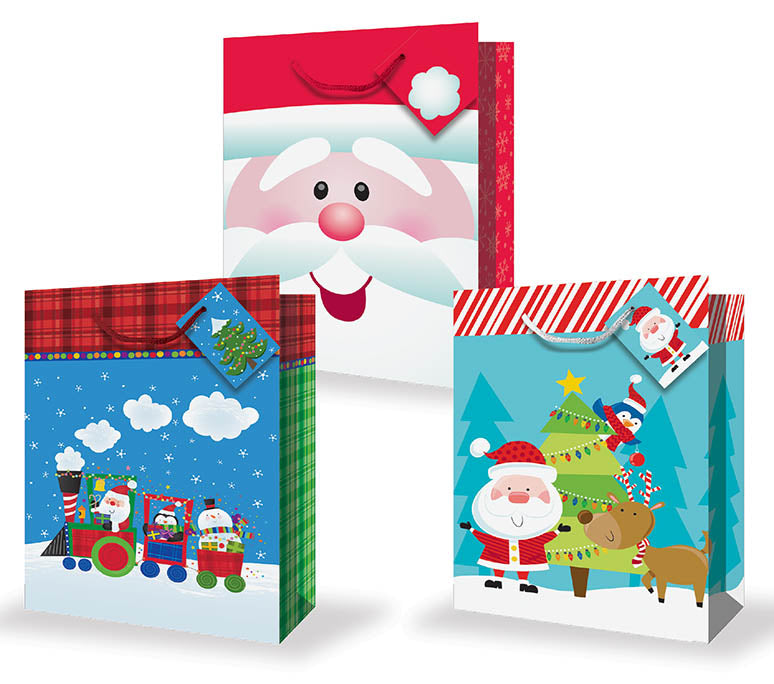 SAC CADEAU JUMBO - NOËL ASST