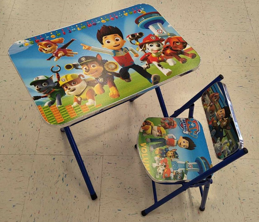 TABLE AVEC 1 CHAISE - PAT'PATROUILLE