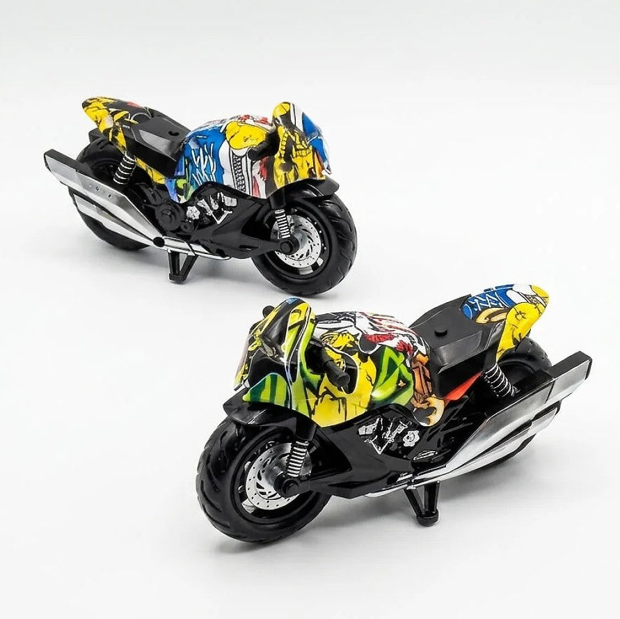 TOYLAND - ROCKET MOTORBIKE WITH RIDER ASST
