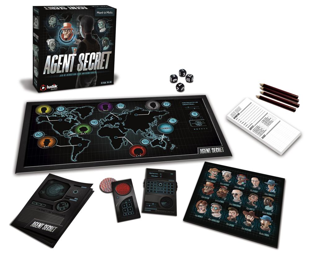 JEU MONT-À-MOTS AGENT SECRET - LUDIK QUÉBEC
