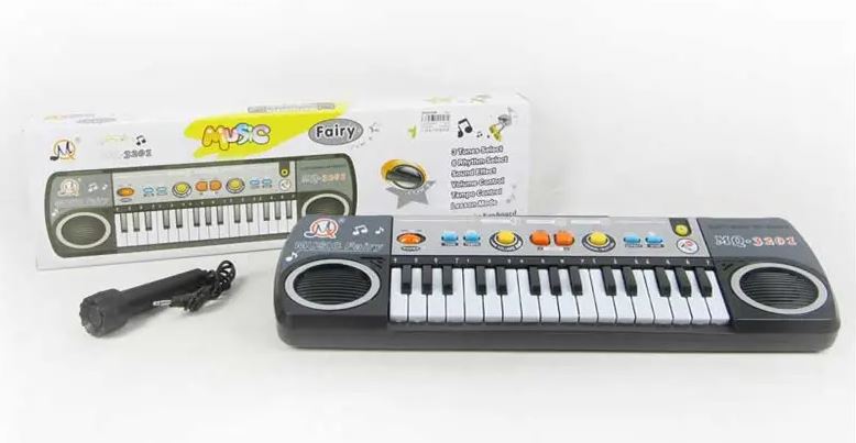 MINI CLAVIER ÉLECTRONIQUE AVEC MICROPHONE (PIANO) - 31 TOUCHES
