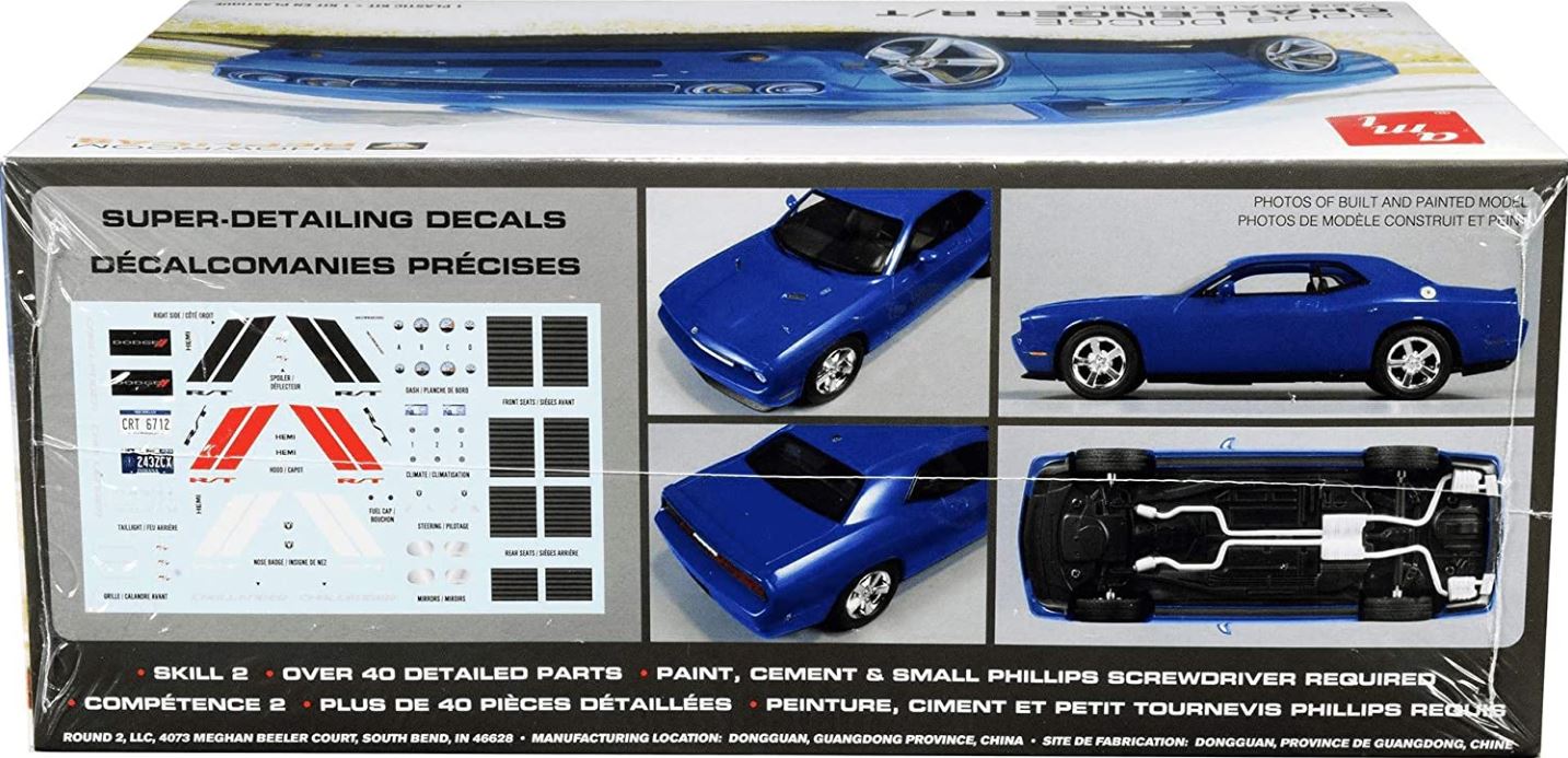 MODÈLE À COLLER - DODGE CHALLENGER 2009 NIVEAU #2