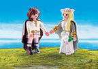 PLAYMOBIL - ASTRID ET HAROLD EN TENUE DE MARIAGE #70045