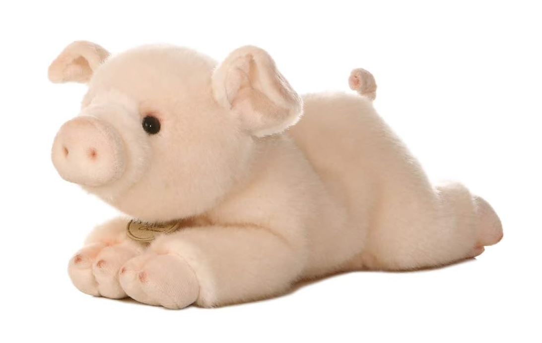 AURORA MIYONI PLUSH - PINK PIGLET 11"