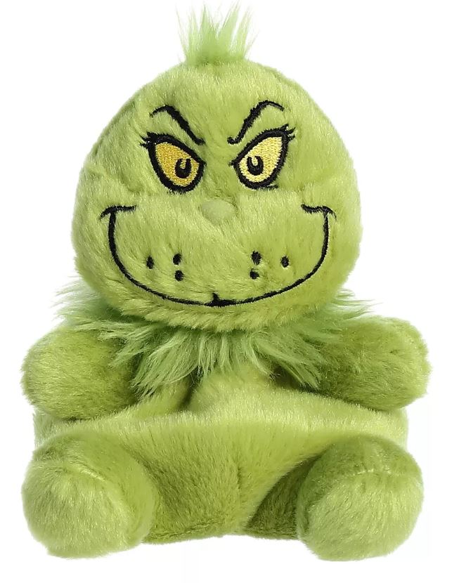 PELUCHE AURORA - PALM PALS - GRINCH DR. SEUSS 5"