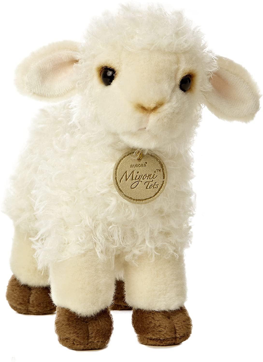 AURORA - MOUTON BLANC (AGNEAU) MIYONI 10"
