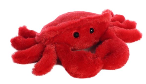 AURORA MINI FLOPSIE PLUSH - 8"(20CM) CRAB