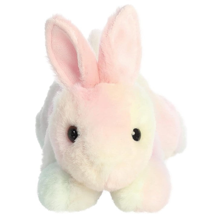 PELUCHE AURORA MINI FLOPSIE - LAPIN DU PRINTEMPS (PASTEL) 8" (20 CM)