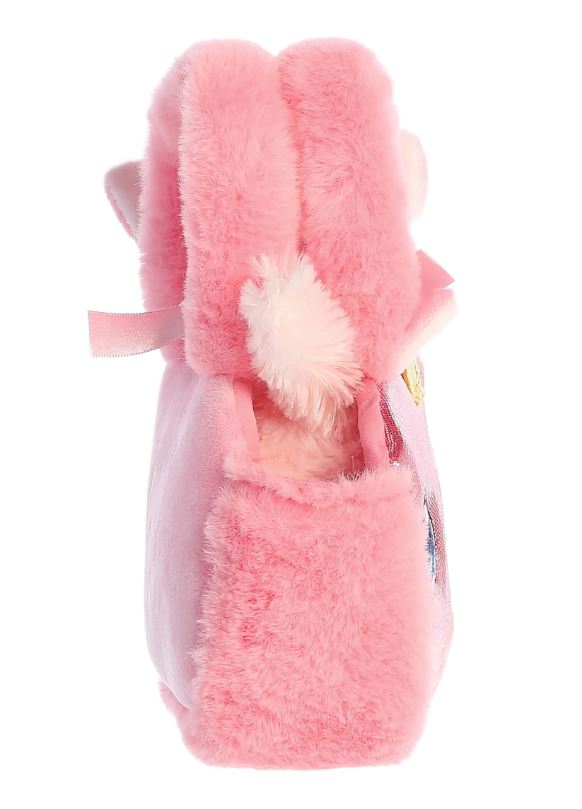 PELUCHE AURORA - SACOCHE PRINCESSE KITTY À PAILLETTES 8"