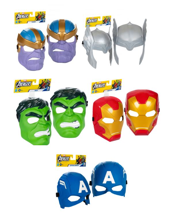 MASQUE MARVEL AVENGERS ASST