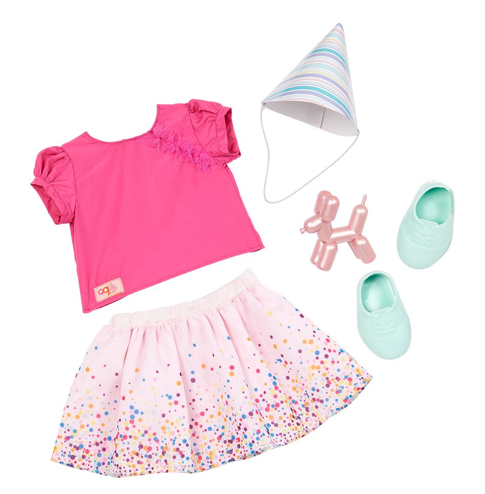 ENSEMBLE VÊTEMENTS OG - TENUE POUR ANNIVERSAIRE "IT'S TIME TO PARTY"