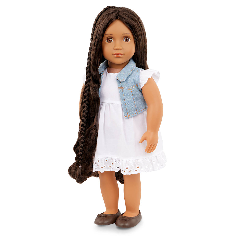 POUPÉE OG CHEVEUX - PERLA 46CM