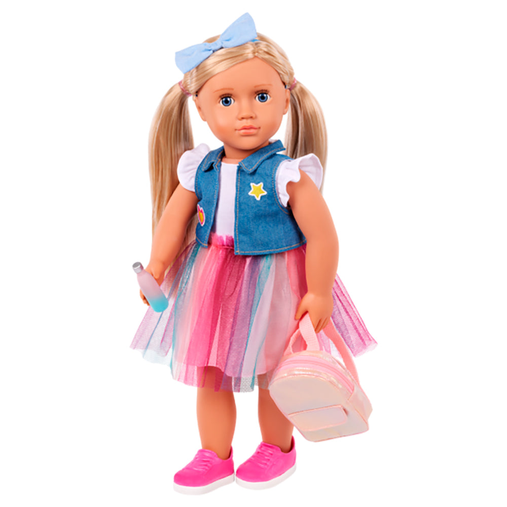 POUPÉE OG DE LUXE - EVIE L'ÉCOLIÈRE 46CM
