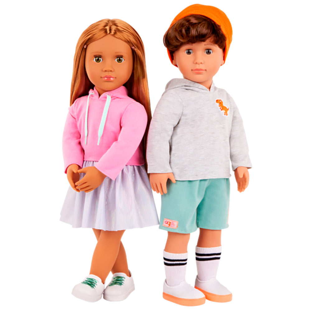 POUPÉE OG - LIZZIE ET OLIVER 46CM