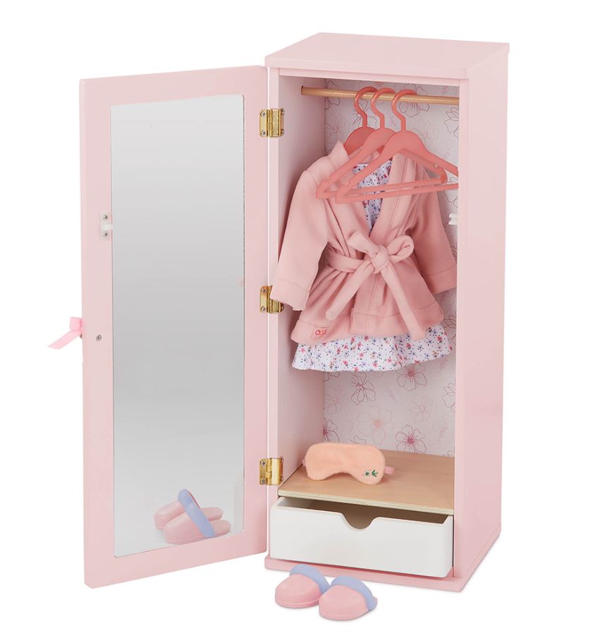 ACCESSOIRES OG - GARDE-ROBE EN BOIS "FASHION CLOSET"