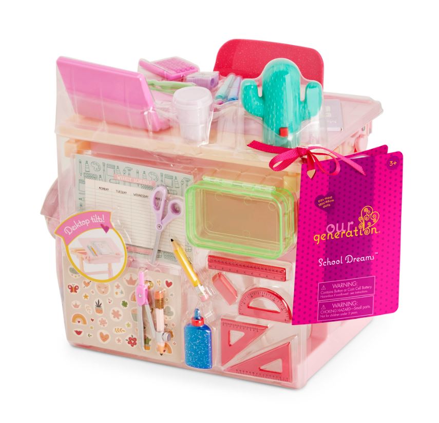 ACCESSOIRES OG - ENSEMBLE DE BUREAU RÊVES D'ÉCOLE "SCHOOL DREAMS"