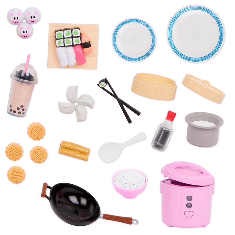 ACCESSOIRES OG - ENSEMBLE DE REPAS ASIATIQUE "SUSHI SURPRISE"