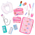 ACCESSOIRES OG - "PURRFECTLY PACKED" - ENSEMBLE DE VOYAGE POUR POUPÉE DE 46 CM