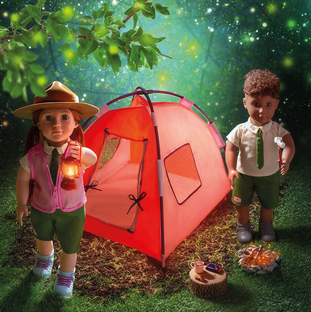 ACCESSOIRES OG - ENSEMBLE DE CAMPING POUR POUPÉE