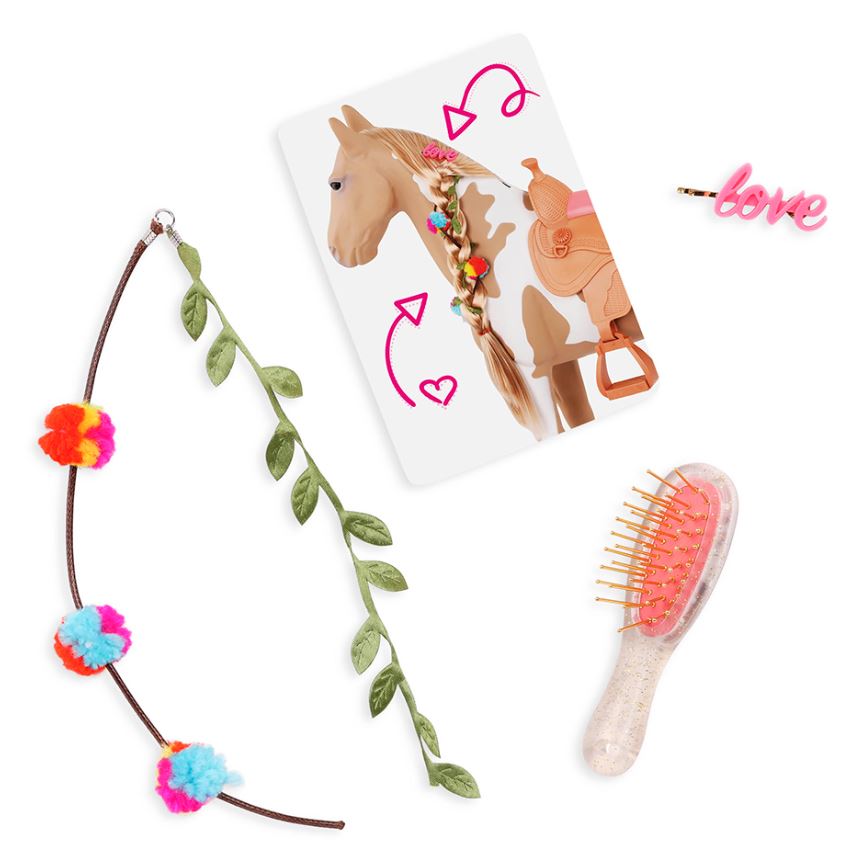 CHEVAL OG - PALOMINO CHEVEUX À COIFFER