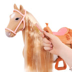 CHEVAL OG - PALOMINO CHEVEUX À COIFFER