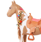 CHEVAL OG - PALOMINO CHEVEUX À COIFFER